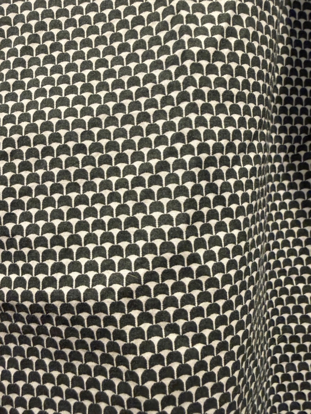 COS Geometric Print Cotton Blouse Size 12 - Picture 3 of 11